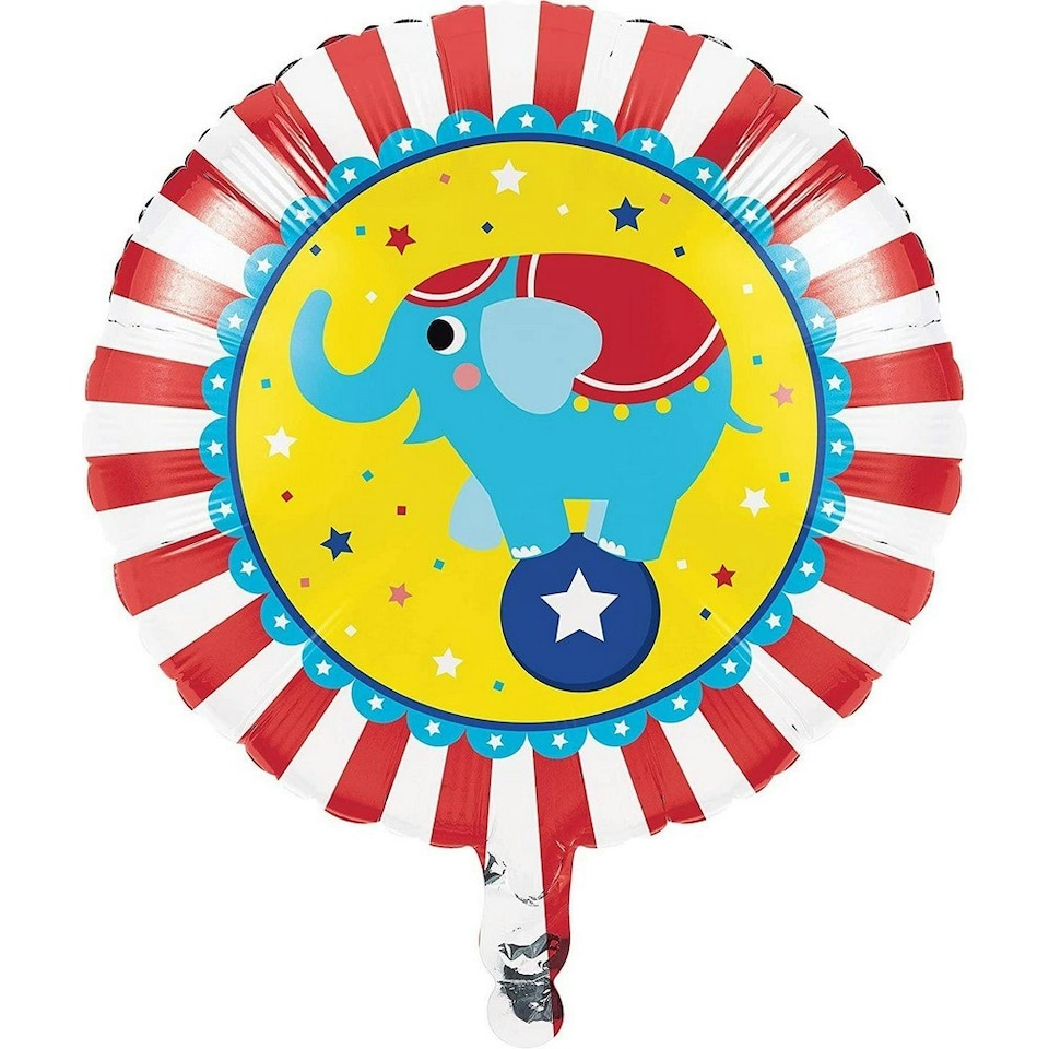 Creative Party Circus Elephant Foil Balloon - Multicoloured - One Size
