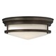 image 1 of Hadley 3 Light Semi Flush Ceiling Light Oil Rubbed Bronze, E27