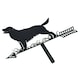 image 4 of High Quality Black Metal Golden Retriever Silhouette Weather Vane Dog Lover Gift