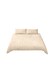 image 1 of Living and Home 3Pcs Duvet Cover and Pillowcases Bedding Set, Single- Coffee Brown | Brown | Coffee Brown | Single