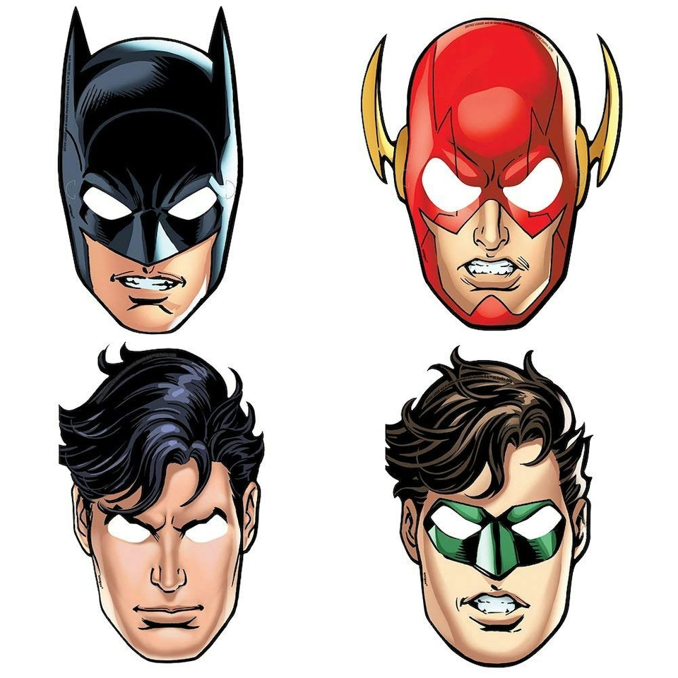 8 JUSTICE LEAGUE MASK - UNIQUE N/A