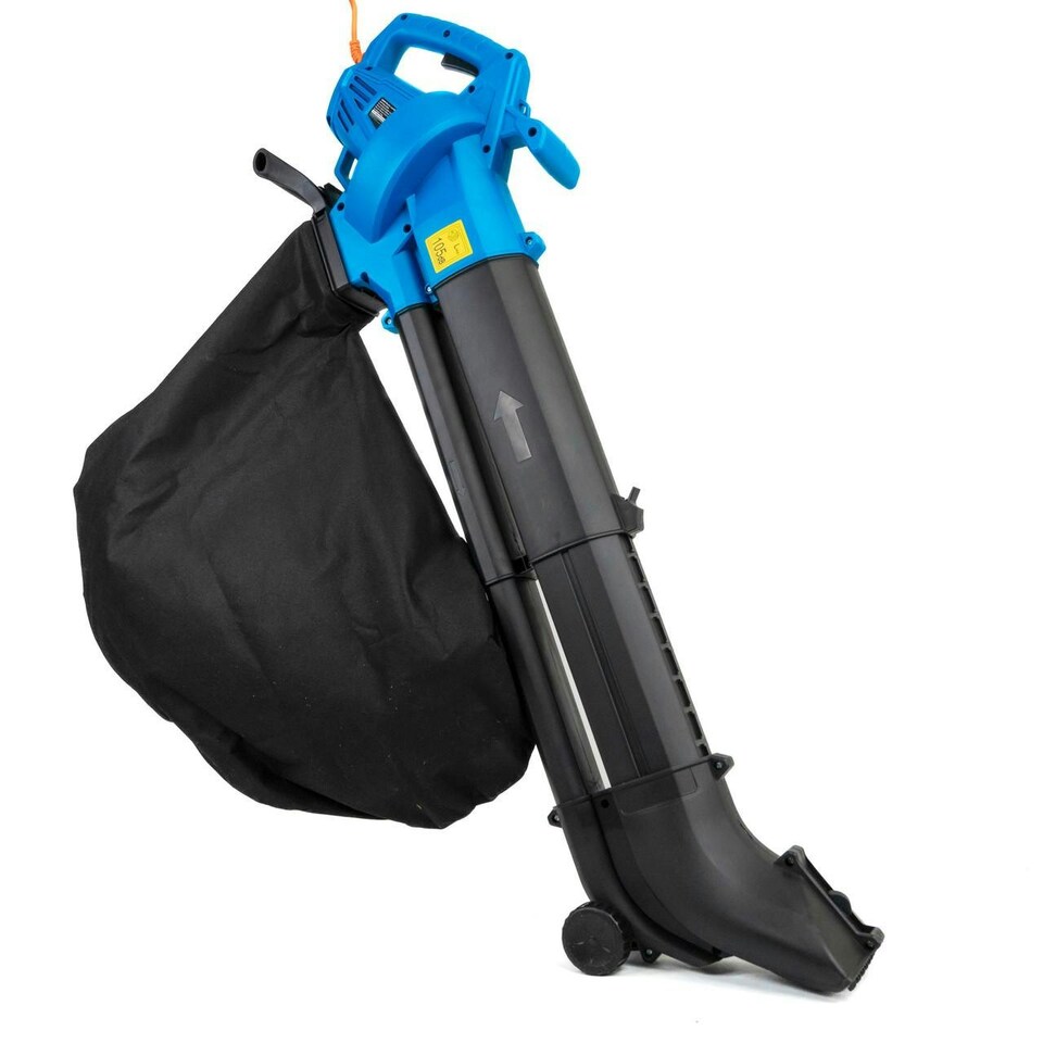 image 1 of Hyundai 3000w 3-in-1 Leaf Blower, Vacuum, Shredder, 6-Speed, 45L Large Collection Bag, Long 12m Cable