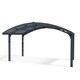 image 1 of Carport Arizona Breeze Double Wings and Arch - Polycarbonate - L495 x W578 x H273.5 cm | Black