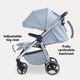 image 7 of MB160 Plus Pushchair - Blue Plaid
