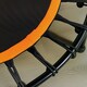 image 8 of HOMCOM 40" Mini Trampoline, Rebounder Jumper w/ Adjustable Handle, Orange