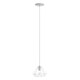 image 2 of Interiors by Premier Beli White Metal Wire Pendant Light