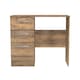 image 1 of Trent 3 Drawer Vanity in Vintage Oak (Ready Assembled) | Brown | Vintage Oak