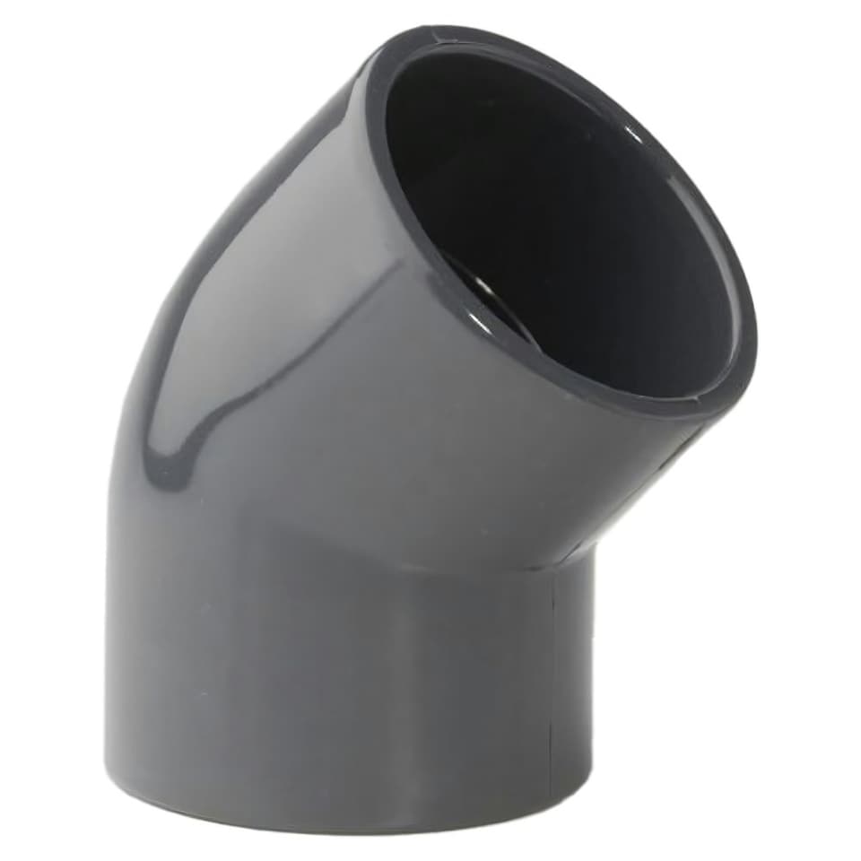 75mm Grey PVC 45 Deg Elbow P P