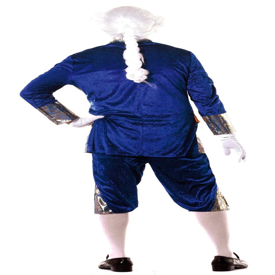 image 1 of Fancy Dress Adult Blue Marquis - M