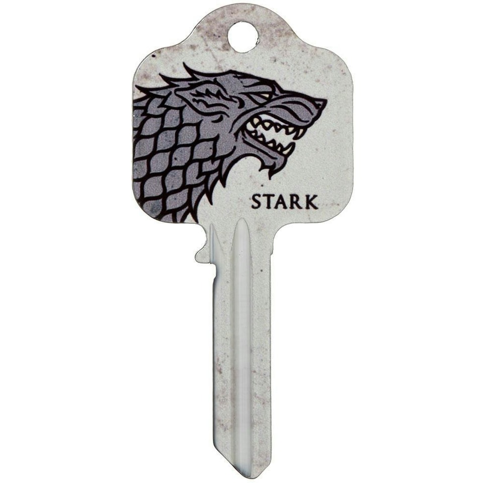 image 1 of Game Of Thrones Stark Door Key - Grey - One Size