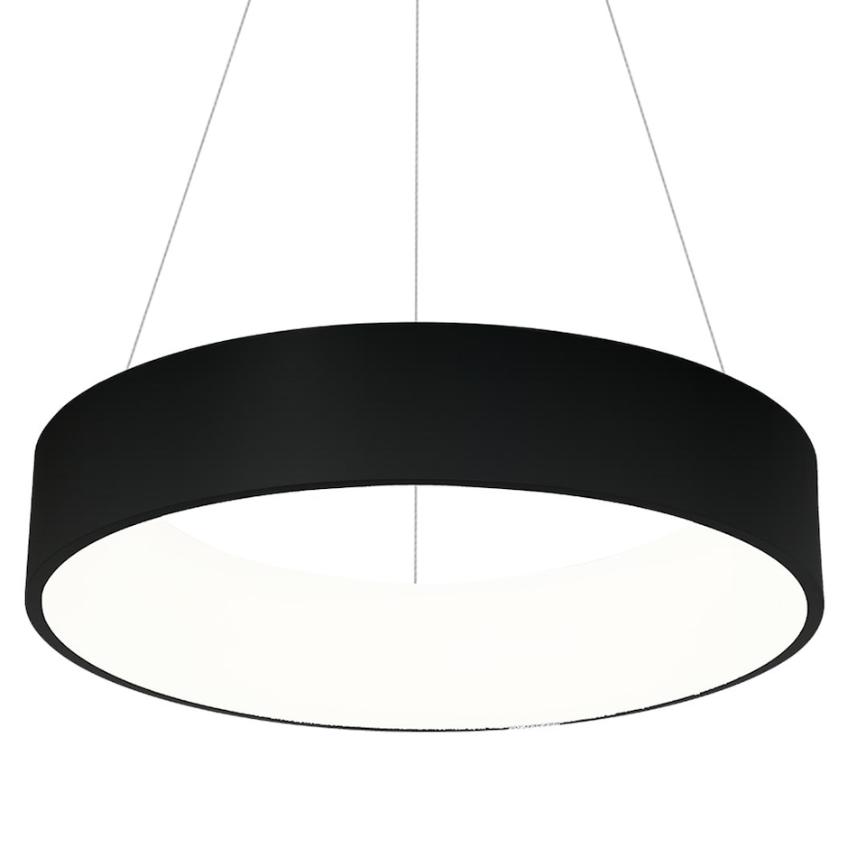 image 1 of Milagro Pendant Lamp Ohio Black 24W LED
