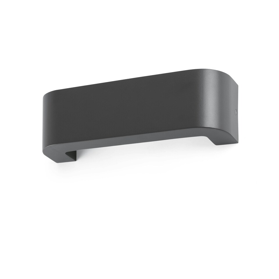 image 1 of Bracket LED Outdoor Wall Light Dark Grey IP44