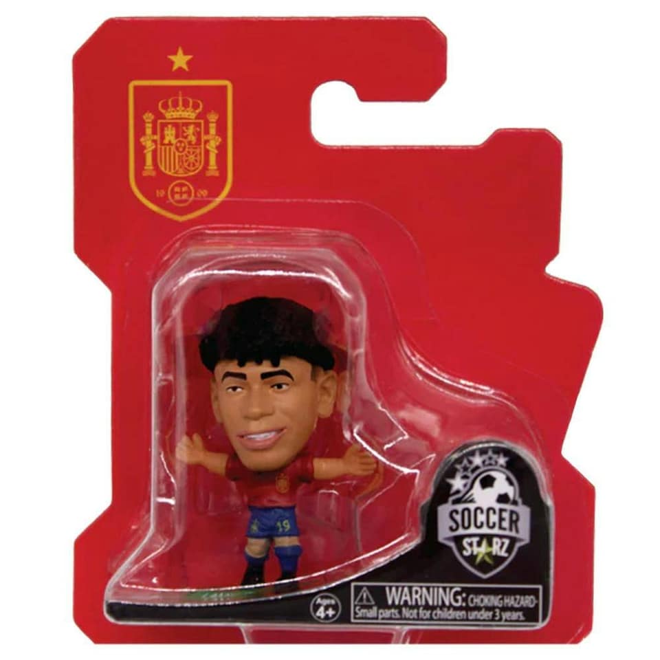image 1 of Spain Lamine Yamal SoccerStarz Football Figurine - Red/Blue/Green - One Size