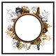 image 2 of Paint print autumn decoration (Picture Frame) Brown | M