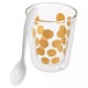 image 3 of Zak Double Wall Espresso Cup Set with Spoon - 200ml