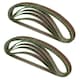 image 1 of Belt Power Finger File Sander Abrasive Sanding Belts 330mm x 10mm 40 Grit 10 PK