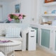 image 3 of Elegant Brands Sennen Super Slim Bathroom Storage Cabinet in White White