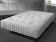 image 2 of Hybrid Memory Foam & Spring Support Mattress - Responsive Body Support | White | European Double