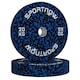image 1 of SPORTNOW Olympic Weight Plates with 5cm Holes, for Weight Lifting, 2 x 20kg 