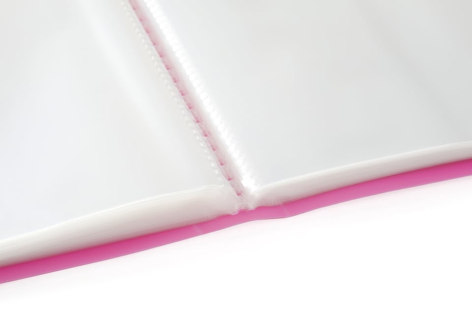 image 1 of ARPAN A4 Display Book Folder for School, Filing, Storage, Interviews, CVS & Presentations, Flexible Cover, A4 Display Folder with 104 Pockets 208 Sides