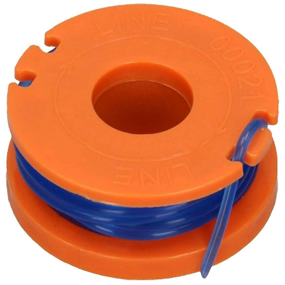 image 1 of SPARES2GO 2.5m Line & Spool compatible with Gardenline CGT18KL2 Strimmer Trimmer