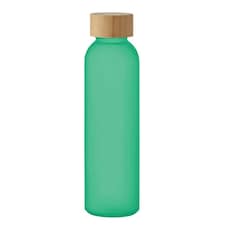 MidOcean Abe Frosted Bamboo 500ml Bottle - Transparent Green - One Size | Green | One Size