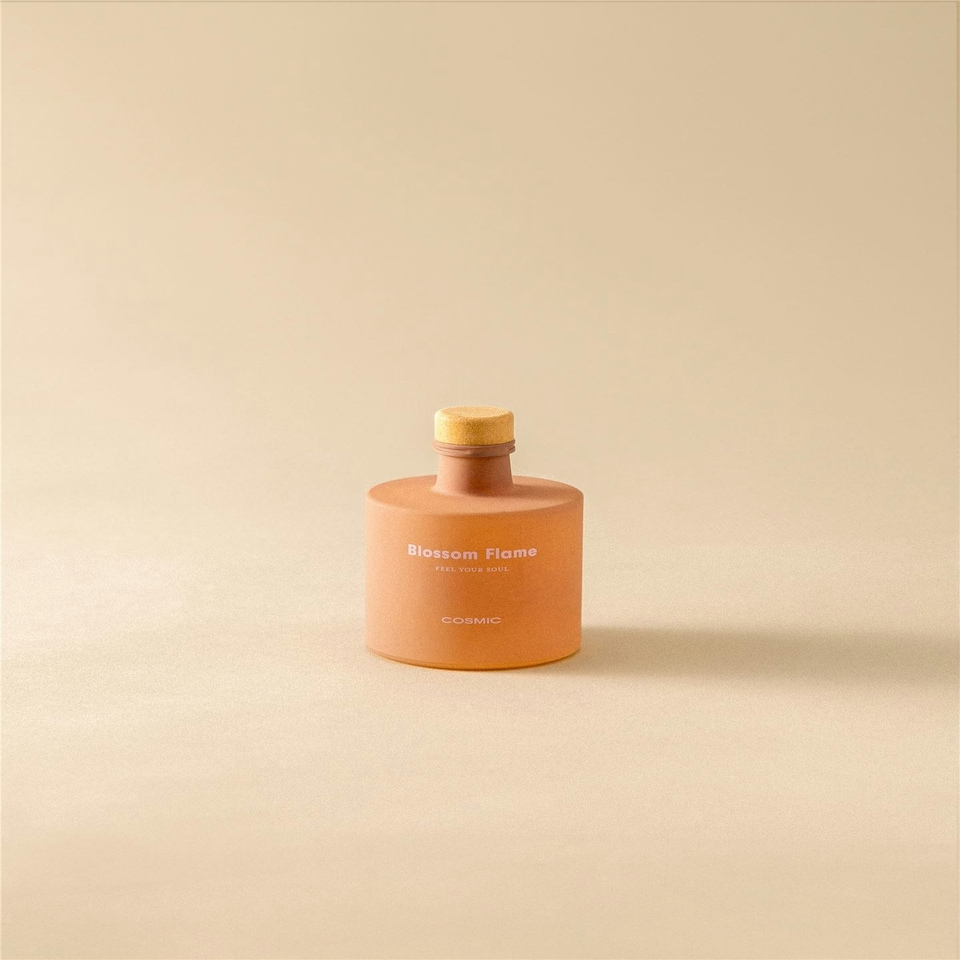 image 1 of Cosmic Handmade Reed Diffusor Freestanding w/ Vanilla and Fruit Scent Pink 100ml