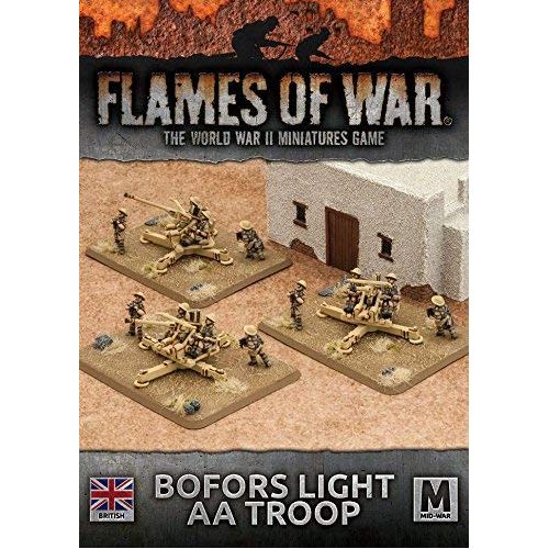 Desert Rats Bofor Light AA Troop (x3) - Brand New