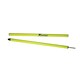 image 1 of Precision Split 2 Piece Boundary Pole - Yellow - 85cm