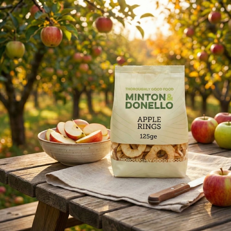image 1 of Minton & Donello Apple Rings 6 x 125g | Multi