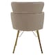 image 4 of Interiors by Premier Mink Velvet Chair, Rustless Velvet Armchair, Easy to Assemble Bedroom Chair, Easy to Clean Outdoor Chair