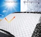 image 3 of Car Reversible Windshield Aluminium Windscreen Cover Snow Ice Frost Sun UV Dust | Silver
