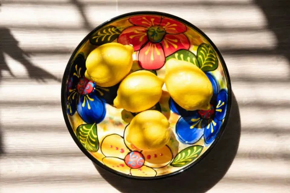 image 1 of Verano Spanish Ceramics Classic Spanish Food Bowl - 26cm Floral | Multi | 1
