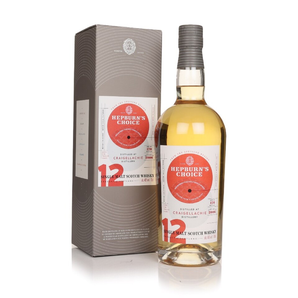Craigellachie 12 Year Old 2006 Hepburns Choice Clear