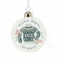 image 5 of Personalised Cosy Christmas Glass Bauble