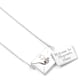 image 1 of Harry Potter Sterling Silver Acceptance Letter Necklace in Opening Envelope - NNP0017