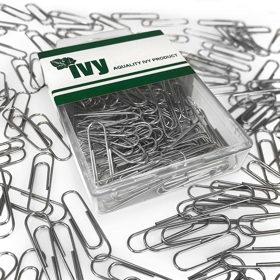 image 1 of Box of 100 30mm No Tear Paperclips