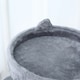 image 9 of PawHut 104cm Cat Tree Condo Tower with Scratching Post Perch Ball, Grey