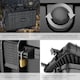 image 5 of Camera Case - hard shell, foam inserts, waterproof, telescopic handle | Black | black | 1