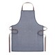 image 2 of MidOcean Denipur Adjustable Denim Apron - Blue - One Size | Blue