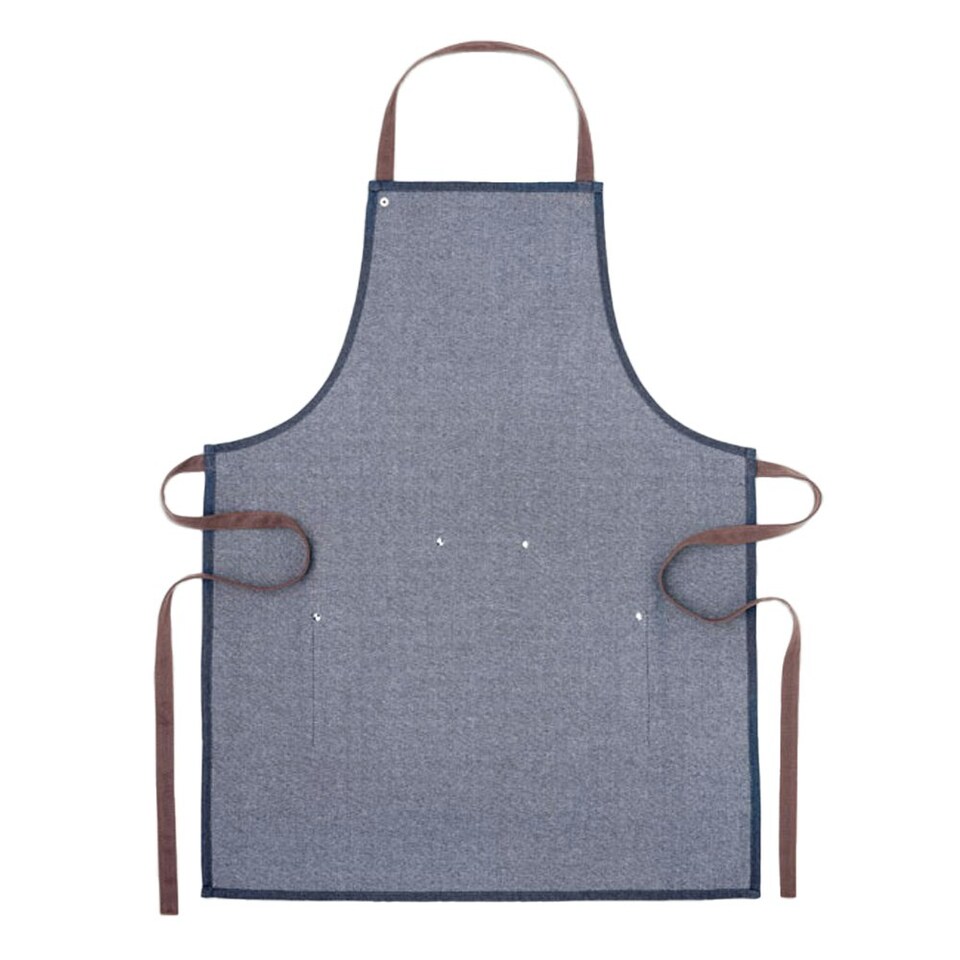 image 1 of MidOcean Denipur Adjustable Denim Apron - Blue - One Size | Blue