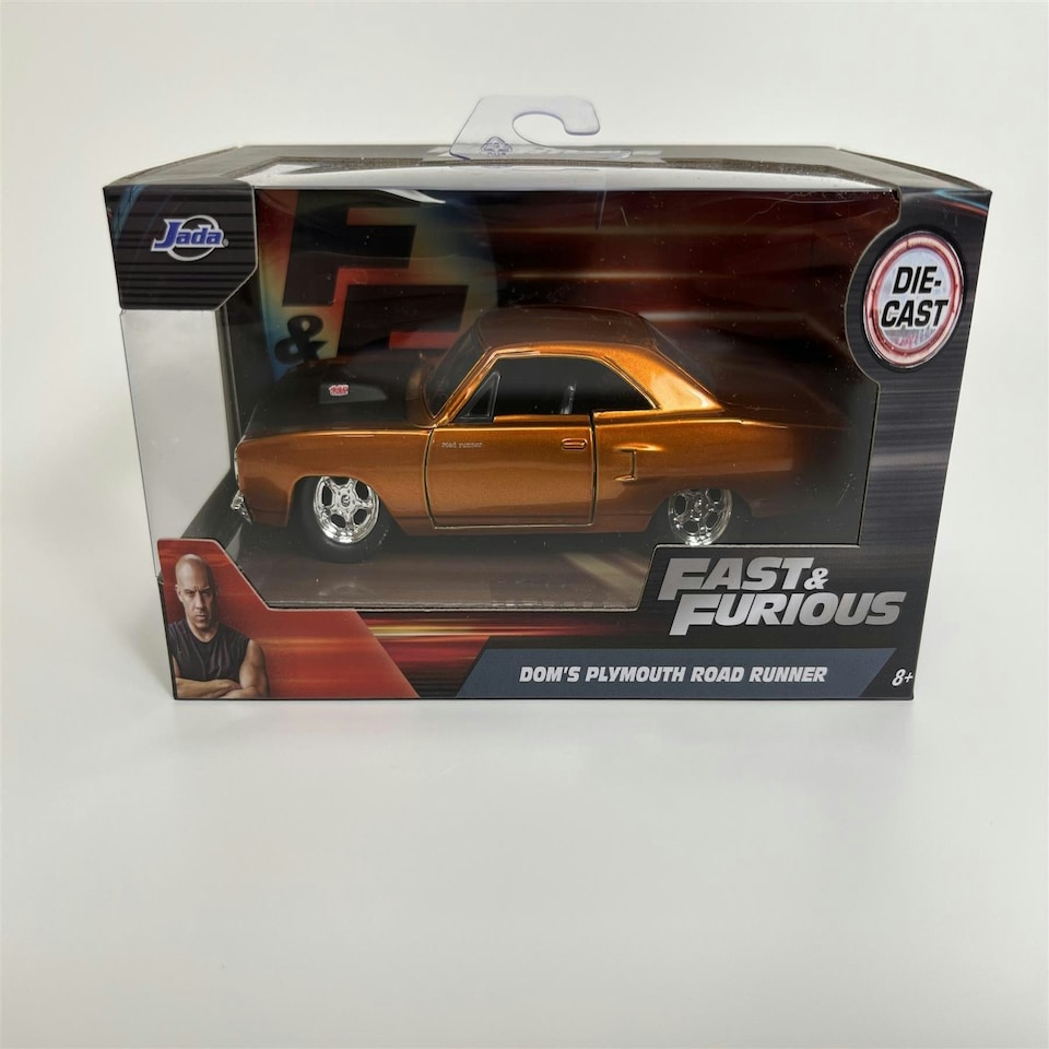 image 1 of Fast and Furious Doms Plymouth Road Runner Copper 1:32 Scale Jada 253202000