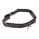 image 1 of Adjustable Double Pocket Waist Running Jogging Belt Phone Holder | Black