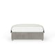 image 2 of Ortho Classic Orthopaedic Seal Grey Naples Velvet Divan Set Small Single