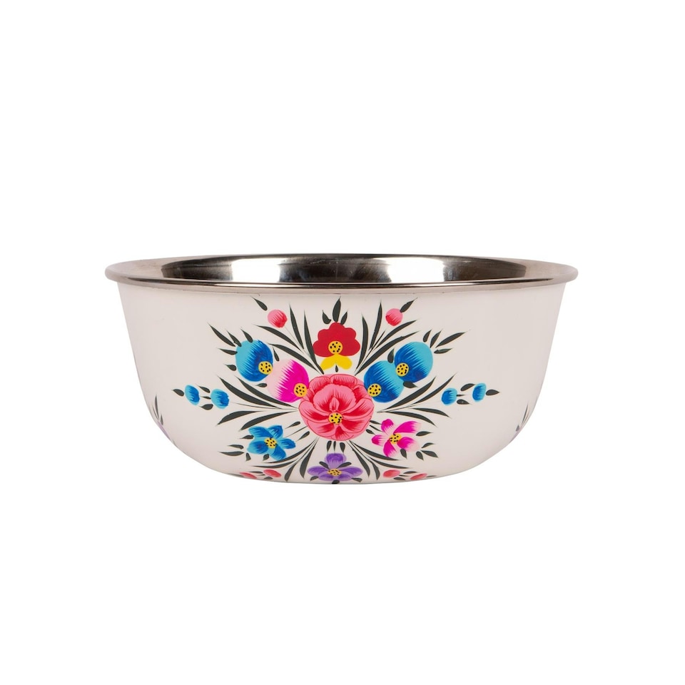 image 1 of BillyCan Picnic Bowl - 16.5cm  - Cotton Pansy