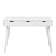 image 2 of Neptun 3 Drawer Office Desk in White