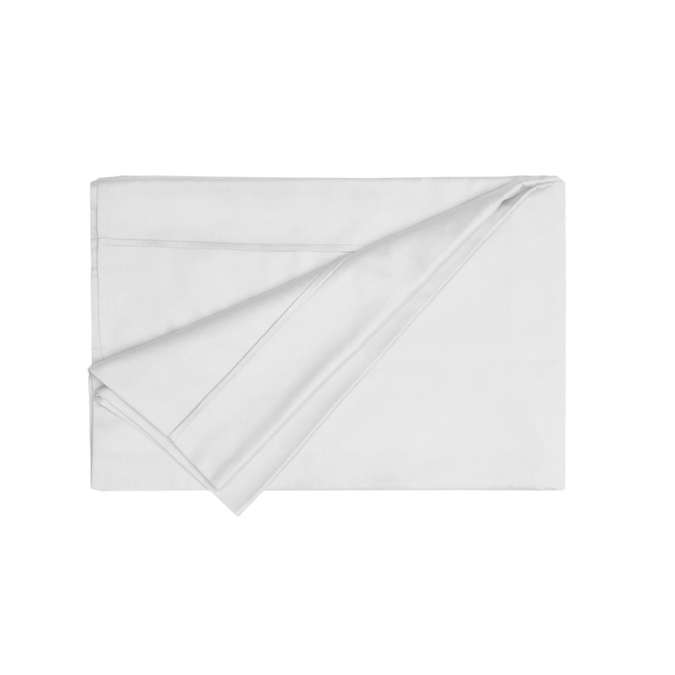 Belledorm Pima Cotton 450 Thread Count Flat Sheet - White - Emperor