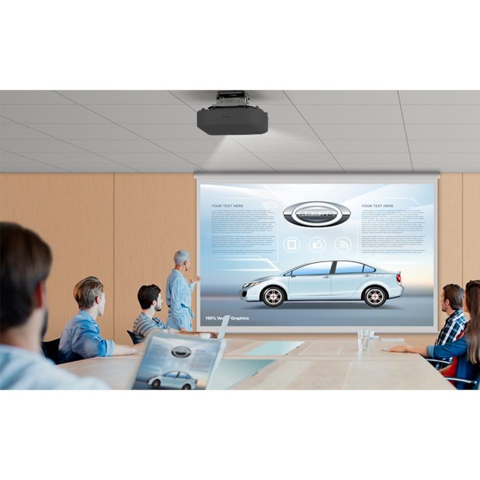image 1 of Epson EB-PU1007B Large venue projector 7000 ANSI lumens 3LCD WUXGA (1920x1200) Black