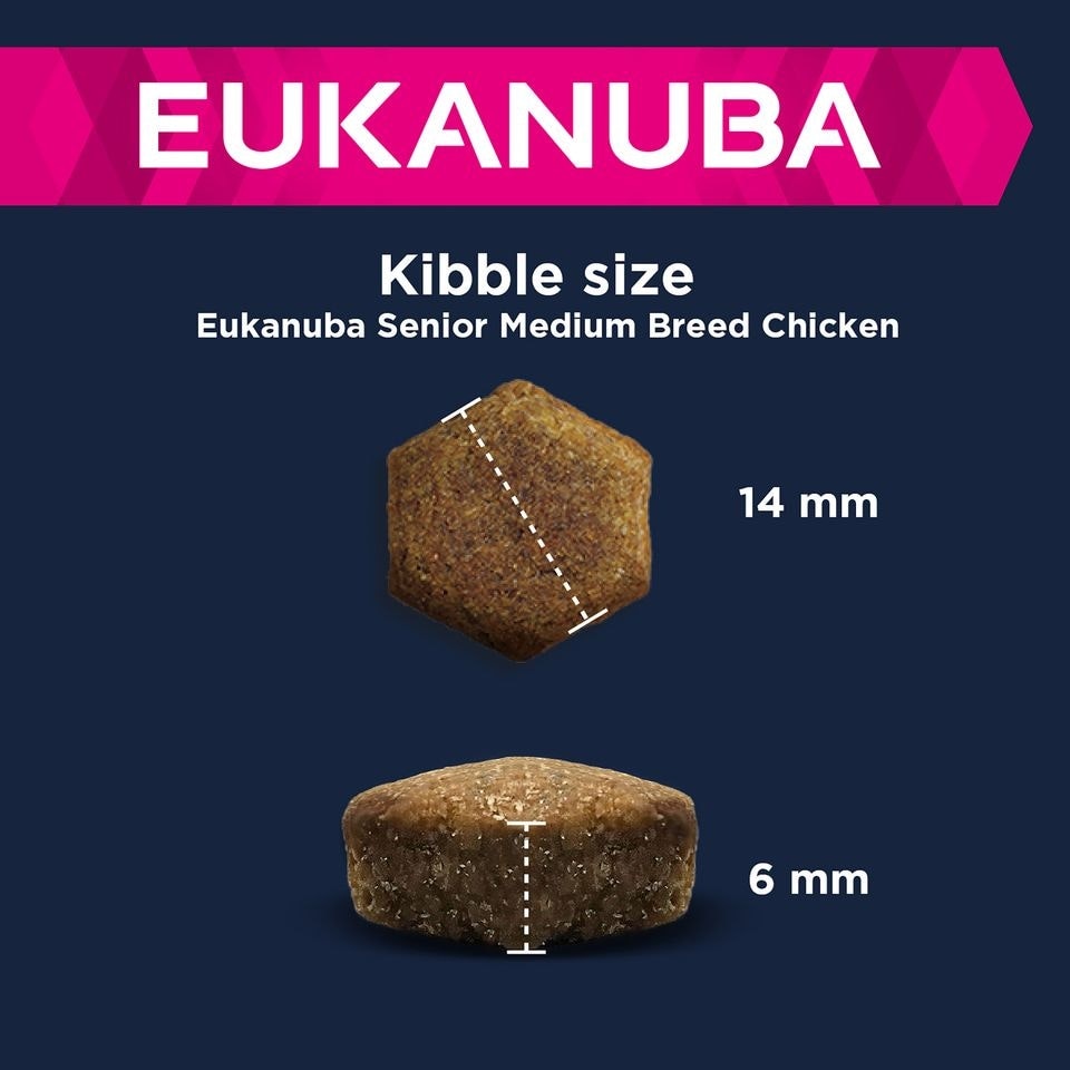 image 1 of Eukanuba Senior Medium Breed Chicken 12kg