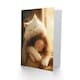 image 2 of Cute Little Girl Giant Cat Pet Love Child Birthday Card
